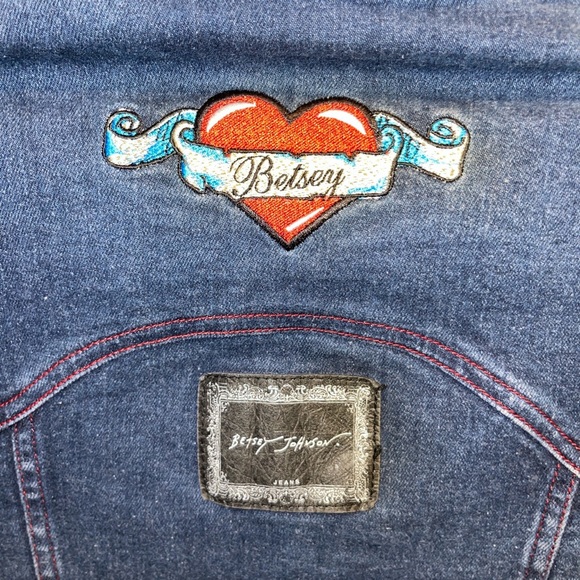 VTG Betsey Johnson Jean Jacket - Picture 2 of 4